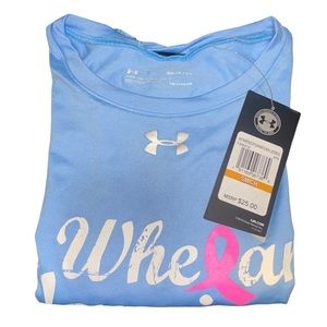 Under Armour breast cancer shirt